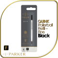 PARKER QUINK Rollerball Pen Refill x1 (Black/Fine)