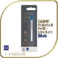 PARKER QUINK Rollerball Pen Refill x1 (Blue/Medium)