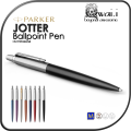 PARKER JOTTER  Ballpoint Pen - Bond Street Matte Black with Chrome Trim Finish