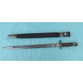 Lee Enfield 1907 Bayonet  with scabbard           ***Not for export***