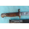 Lee Enfield 1907 Bayonet  with scabbard           ***Not for export***