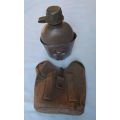 SA ARMY(SADF)  -- Pat 73 One liter waterbottle including fire bucket
