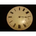 NICE VINTAGE COLLECTABLE POCKET WATCH MOVEMENT IN GOOD CONDITION, 45mm DIAMETER- SOLD AS PER SCANS.