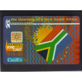 1994 SOUTH-AFRICA CARDEX AMSTERDAM PHONE CARD (1000 ISSUED) - CAT. R800+  READ BELOW.