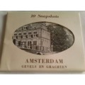 ANTIQUE PHOTO SET OF AMSTERDAM (10 x PHOTO'S) GOOD COND. COMPLETE SET, HIGHLY COLLECTABLE- SEE SCANS