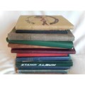 15 x STAMP ALBUMS WITH THOUSANDS OF STAMPS-UMM TO USED-SOME VERY NICE STAMPS WITH GOOD C/V-SEE BELOW