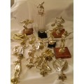 GOOD LOT OF DIFFERENT SPORT TROPHIES , GOOD QUALITY, UNUSED, GOOD CONDITION -READ BELOW.