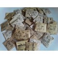 49 x UNUSED STELLA ARMED DOUBLE/GILTED/CHROME CRYSTAL WATCH GLASSES, VERY GOOD VALUE- READ BELOW.
