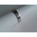 QUALITY - SOLID 925. STERLING SILVER 6mm FLAT BAND - FOR SIZE`S AVAILABLE PLEASE READ BELOW
