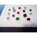 GOOD QUALITY STONES FOR JEWELLERY - TOTAL WEIGHT ABOUT 14CT - 15 STONES, PLEASE READ BELOW.