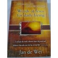 # `WORDS OF JESUS FOR DAILY LIVING `- 366 DEVOTIONS FOR CLOSER WALK WITH GOD  - READ BELOW FOR INFO