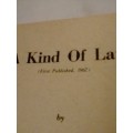 `CLEVELAND WESTERN` - A KIND OF LAW -  BY SHAD DENVER - PLEASE READ BELOW FOR INFO