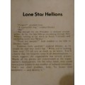 `WESTERN - LONE STAR HELLIONS` - BY MARSHALL GROVER - PLEASE READ BELOW FOR INFO