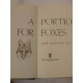 `A PORTION FOR FOXES` - BY JANE McILVAINE McCLARY - READ BELOW FOR MORE INFO