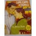 1960 - FLEETWAY LIBRARY No.264 `LOVE CAME IN VENICE` - BY MONICA BLAKE - READ BELOW FOR MORE INFO.