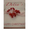 GOOD BOOK `DELIA`S, HAPPY CHRISTMAS` - READ BELOW FOR INFO
