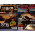 12 x Angler Issues - Include Bass Angler, SA Bass, Carp and Tight Lines - Bid per issue