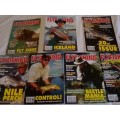 8 x  `AFRICA`S ORIGINAL FLYFISHING MAGAZINES`  BID IS PER ISSUE - SEE AND READ BELOW FOR INFO.