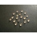 18 x SMALL DIAMONDS - ALL TESTED - 1.5mm, (BID IS PER DIAMOND TO TAKE ALL),PLEASE SEE AND READ BELOW