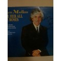 KEN MULLAN  (GIVE HER ALL THE ROSES) - LP COVER SIGNED - VERY GOOD CONDITION - SEE AND READ BELOW.