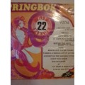 SPRINGBOK HIT PARADE 22 - LP in fair condition - SEE BELOW FOR INFO.