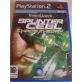 SPLINTER CELL CHAOS THEORY - PLAY STATION 2 GAME - IN VERY GOOD CONDITION - SEE BELOW FOR INFO.