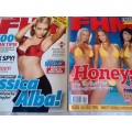 2 x FHM 2006 MAGAZINES - EXCELLENT CONDITION - SEE FOR MORE INFO BELOW.