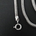 QUALITY & STRONG 2.5mm STERLING SILVER 925. SQUARE CHAIN - PLEASE READ BELOW.