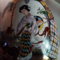 SCARCE - VINTAGE CHINESE LARGE PORCELIAN HAND PAINTED EGG - VALUE R4000 - PLEASE READ BELOW.
