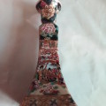 VERY SCARCE - VINTAGE CHINESE PORCELIAN HAND PAINTED CANDLE HOLDER - VALUE R1500 - READ BELOW.