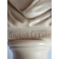GIULIO CESARE RESIN BUST, MADE IN ITALY - HIGHLY COLLECTABLE BUST - VALUE R1500 - SEE BELOW.