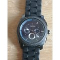 @- VERY NICE FOSSIL MEN´S ANALOGUE WATCH, VERY GOOD CONDITION - SEE and READ BELOW.