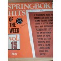 SPRINGBOK HITS Vol. 15 - VINYL IN VERY GOOD CONDITION - SEE BELOW FOR INFO.