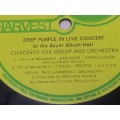 DEEP PURPLE (LIVE IN CONCERT AT THE ROYAL...) - VINYL IN EXCELLENT CONDITION - SEE BELOW FOR INFO.