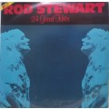 ROD STEWART (24 GREAT HITS - DOUBLE ALBUM) - VINYL´S IN VERY GOOD CONDITION - SEE BELOW FOR INFO.