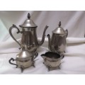 VINTAGE - STUNNING SILVER PLATED TEA SET IN VERY GOOD CONDITION - PLEASE READ BELOW FOR INFO.