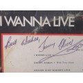 TOMMY OLIVER (WANNA LIVE) SIGNED BY HIM - VINYL IN VERY GOOD CONDITION - SEE BELOW FOR INFO.