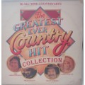GREATEST EVER COUNTRY HITS COLLECION-DOUBLE ALBUM -VINYL´S  VERY GOOD CONDITION -SEE BELOW FOR INF.