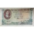 *Crazy R1 Start!!* 1961 C1 First Issue Ten Rand MH de Kock Note in fair Condition (Must Have Note)