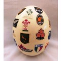1995 Rugby World Cup Commemorative Ostrich Egg 