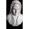 Vintage Alabaster Bach by A.Giannelli Sculpter