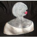Ceramic Bust by Lita Vanden Eynde