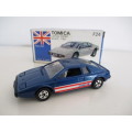Made in Japan Rare Tomica Lotus Esprit Essex F24 Blue Box