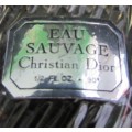Christian Dior Eau Sauvage 15ml miniatures, vintage rare