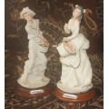 Two signed Italian A.Belcari Capodimonte figurines