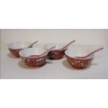 Oriental Bowls and Spoons