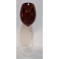 Red Colored Wine Glass