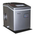 Jost Ice Maker, Silver Finish, 3 Different Size Ice Cube, Makes 12-13kgs in 24 Hours, Removable Ice