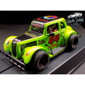 Pioneer P082 Legends Racer `34 Ford Coupe, Metallic Green #44