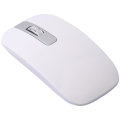 Slim 2.4GHz Wireless Keyboard and Optical Cordless Mouse White Combo Bundle Set